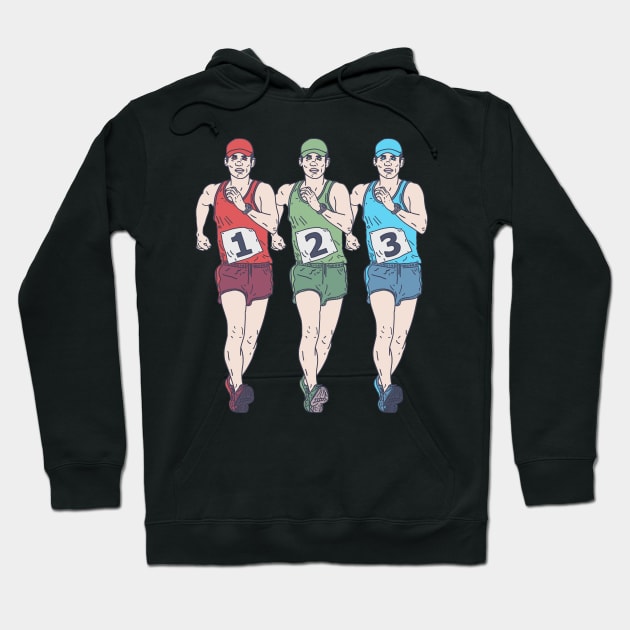 Fast Walker - Marathon Runners - Wogging Hoodie by DeWinnes